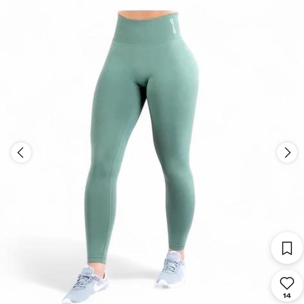 Dfyne Dynamic Green Leggings